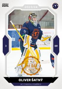 Šatný Oliver 23-24 GOAL Cards Chance liga 1st Day Issue #272