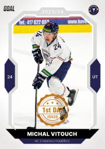 Vitouch Michal 23-24 GOAL Cards Chance liga 1st Day Issue #277