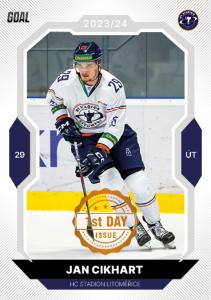 Cikhart Jan 23-24 GOAL Cards Chance liga 1st Day Issue #278