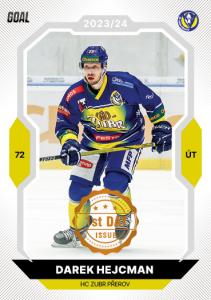 Hejcman Darek 23-24 GOAL Cards Chance liga 1st Day Issue #305