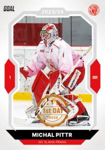 Pittr Michal 23-24 GOAL Cards Chance liga 1st Day Issue #328
