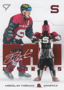 Forman Miroslav 2025 Tipsport ELH Play Off Fan Favorites #FF-03