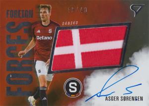 Sørensen Asger 25-26 Chance Liga Foreign Forces Silver Auto Flag #FFS-AS Sørensen Asger 25-26 Chance Liga Foreign Forces Silver Auto Flag #FFS-AS