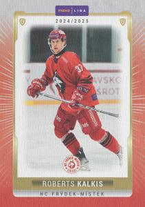 Kaļķis Roberts 24-25 GOAL Cards Maxa liga Canvas #FMI-09