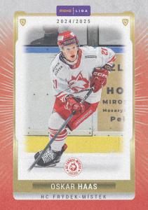 Haas Oskar 24-25 GOAL Cards Maxa liga Sand #FMI-16
