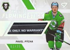 Pýcha Pavel 21-22 Tipsport Extraliga Flaming Stick #FS-PP