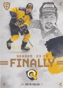 Holík Petr 23-24 GOAL Cards Finally #F-ZL1