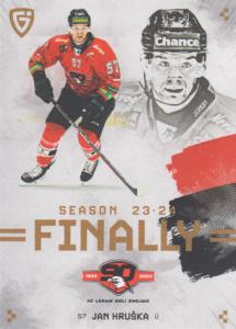 Hruška Jan 23-24 GOAL Cards Finally #F-ZN3