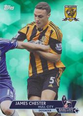 Chester James 13-14 Topps Premier Gold Green #36
