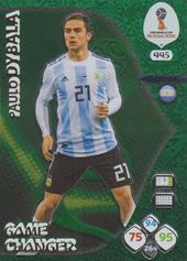 Dybala Paulo 2018 Panini Adrenalyn XL World Cup Game Changer #445