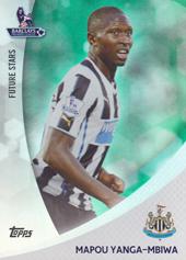 Yanga-Mbiwa Mapou 13-14 Topps Premier Gold Future Stars Green #FS-MY