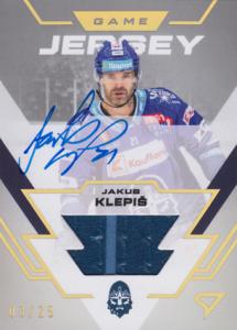 Klepiš Jakub 23-24 Tipsport Extraliga Game Jersey Auto #GJS-JK