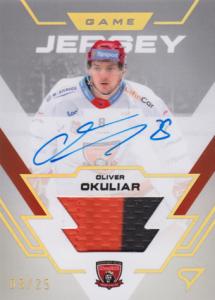 Okuliar Oliver 23-24 Tipsport Extraliga Game Jersey Auto #GJS-OO