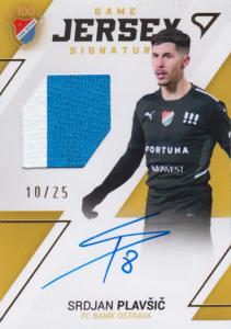 Plavšić Srdjan 22-23 Fortuna Liga Game Jersey Auto #GJS-SP