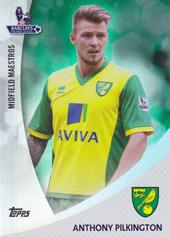 Pilkington Anthony 13-14 Topps Premier Gold Midfield Maestros Green #MM-AP