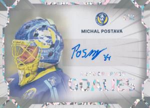 Postava Michal 23-24 GOAL Cards Chance liga Goalies Auto #AG-16