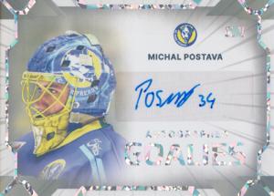 Postava Michal 23-24 GOAL Cards Chance liga Goalies Auto #AG-16