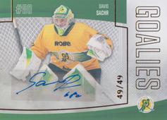 Sachr David 22-23 GOAL Cards Chance liga Goalies Autograph #G-20