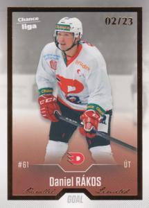 Rákos Daniel 22-23 GOAL Cards Chance liga Gold #155