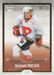 Pavlata Dominik 22-23 GOAL Cards Chance liga Gold #350