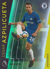 Azpilicueta César 17-18 Topps Premier League Platinum Green #21