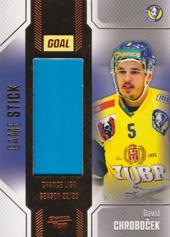 Chroboček David 22-23 GOAL Cards Chance liga Game Stick #S-45