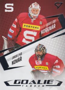 Kořenář Kovář 23-24 Tipsport Extraliga Goalie Tandem #GT-05