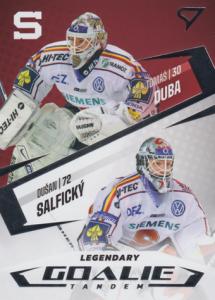 Duba Salfický 23-24 Tipsport Extraliga Legendary Goalie Tandem #GT-17