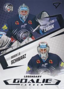 Lašák Schwarz 23-24 Tipsport Extraliga Legendary Goalie Tandem #GT-18