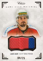 Adam Luboš 18-19 OFS Chance liga Game Used Material #ADA-L