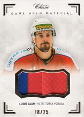 Adam Luboš 18-19 OFS Chance liga Game Used Material #ADA-L