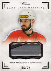 Matějíček Martin 18-19 OFS Chance liga Game Used Material #MAT-M