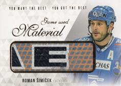 Šimíček Roman 2018 OFS You Want the Best Game Used Material #M-ŠR