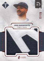 Rabinowitz Jake 2022 LC Czech Baseball Extraleague Game Used Patch #M-8