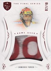 Furch Dominik 2021 OFS The Final Series Game Used Memorabilia Red #MEM-DR