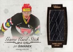 Šimánek Jiří 17-18 OFS Classic Game Used Stick #6