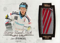 Štencel Jan 17-18 OFS Classic Game Used Stick #42