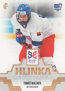 Malínek Tomáš 24-25 LC Reprezentace Hlinka Gretzky Cup 2024 #HGC01