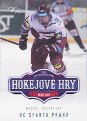 Čajkovský Michal 15-16 OFS Classic Hokejové hry Brno Team Edition #HH-70