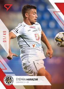 Harazim Štěpán 22-23 Fortuna Liga Red #69 Harazim Štěpán 22-23 Fortuna Liga Red #69