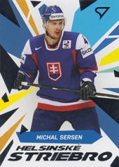 Sersen Michal 2023 Hokejové Slovensko Helsinské striebro #HS-09