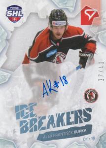 Kupka Alex František 23-24 Tipos Extraliga SHL Ice Breakers Auto #IBS-AK