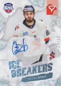 Ožvald Antonio 23-24 Tipos Extraliga SHL Ice Breakers Auto #IBS-AO