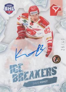 Kohút Dávid 23-24 Tipos Extraliga SHL Ice Breakers Auto #IBS-KO