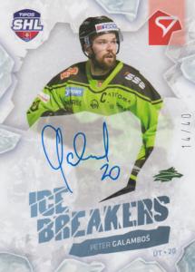 Galamboš Peter 23-24 Tipos Extraliga SHL Ice Breakers Auto #IBS-PG