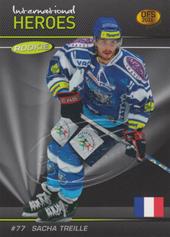 Treille Sacha 2011 OFS Premium International Heroes Gold Embossed #13