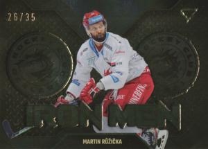 Růžička Martin 23-24 Tipsport Extraliga Iron Men Gold Limited #IM-02