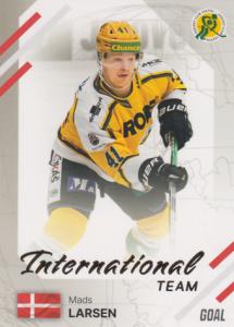 Larsen Mads 23-24 GOAL Cards Chance liga International Team #IN-9