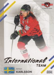 Karlsson Anton 23-24 GOAL Cards Chance liga International Team #IN-30