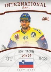 Macuh Rok 22-23 GOAL Cards Chance liga International Team Parallel #IT-5